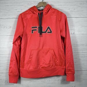 Fila Womens Size Medium Hoodie Bright Pink Casual athletic comfort
